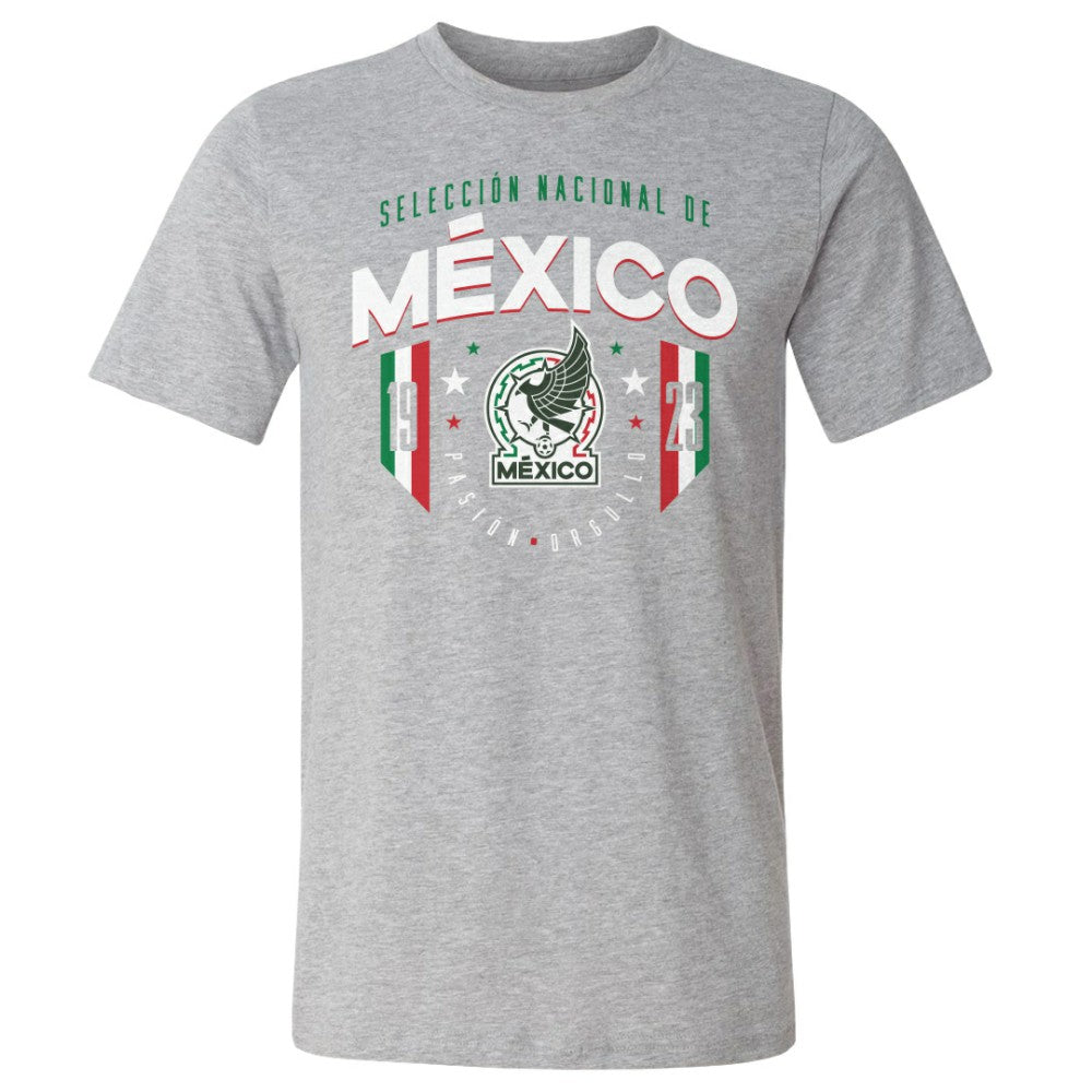 Mexico National Team 500 Level 1923 T-Shirt for sale - Heather Gray 