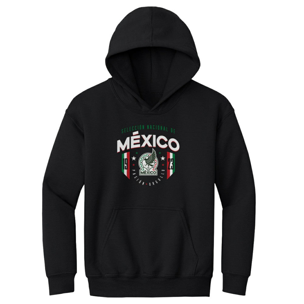 Mexico National Team 500 Level Youth 1923 Pullover Hoodie for sale - Black 