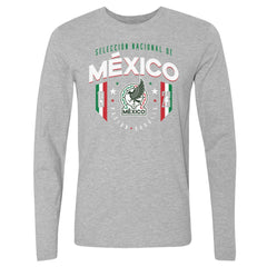 Mexico National Team 500 Level 1923 Long Sleeve T-Shirt for sale - Heather Gray 