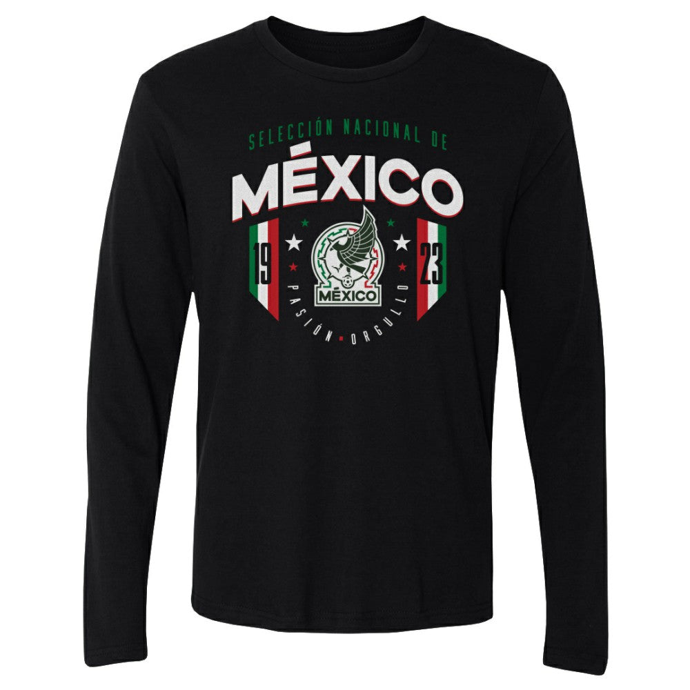 Mexico National Team 500 Level 1923 Long Sleeve T-Shirt for sale - Black 