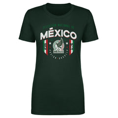 Mexico National Team 500 Level Women's 1923 T-Shirt for sale - Forest Green 