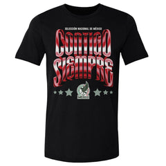 Mexico National Team 500 Level Contigo Siempre Vintage T-Shirt for sale - Black 