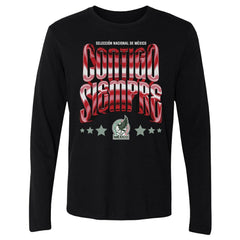 Mexico National Team 500 Level Contigo Siempre Vintage Long Sleeve T-Shirt for sale - Black 