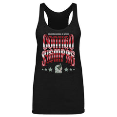 Mexico National Team 500 Level Women's Contigo Siempre Vintage Tri-Blend Tank Top for sale - Black 