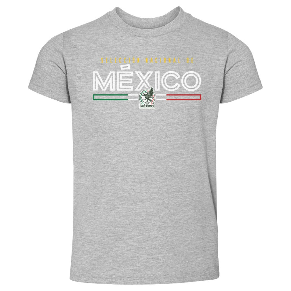 Mexico National Team 500 Level Toddler Inline T-Shirt for sale - Heather Gray 