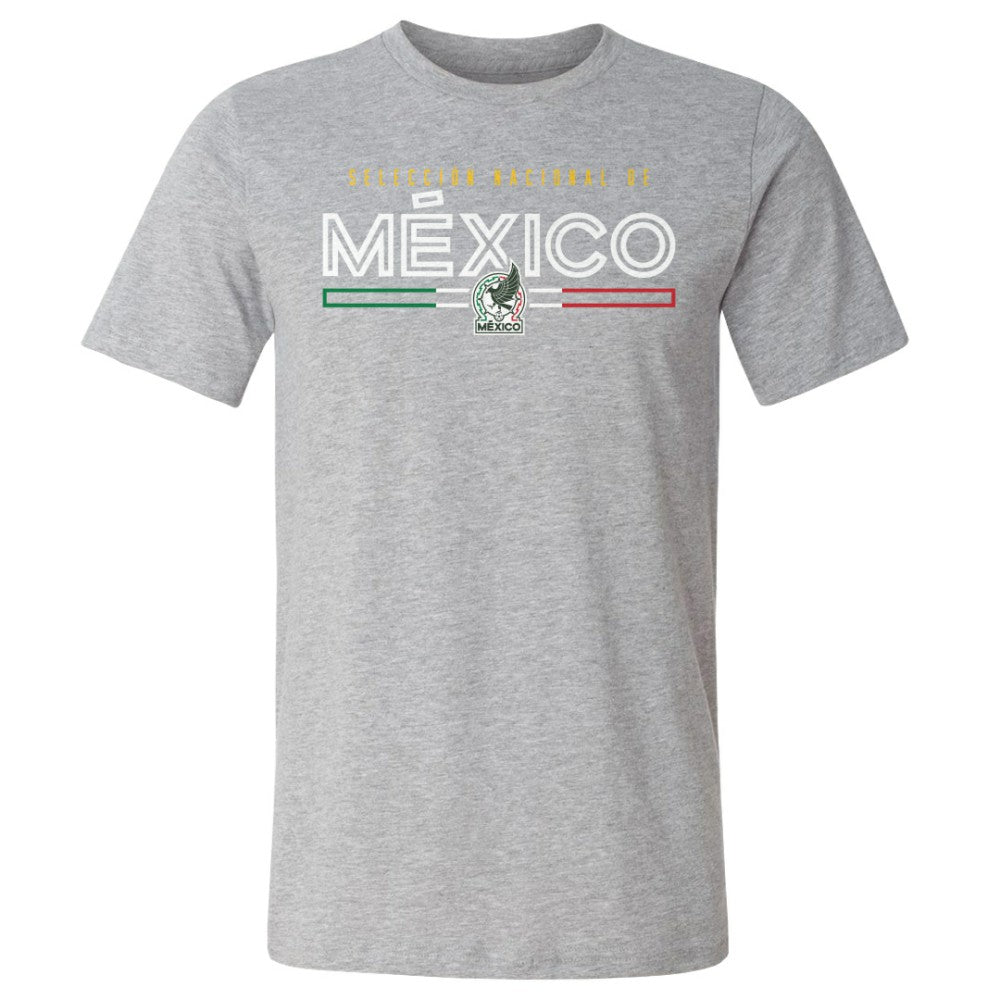 Mexico National Team 500 Level  Inline T-Shirt for sale - Heather Gray 