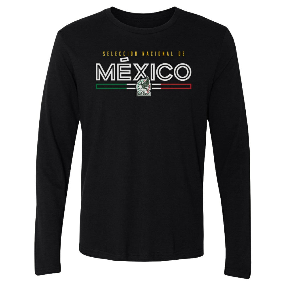 Mexico National Team 500 Level  Inline Long Sleeve T-Shirt for sale - Black 
