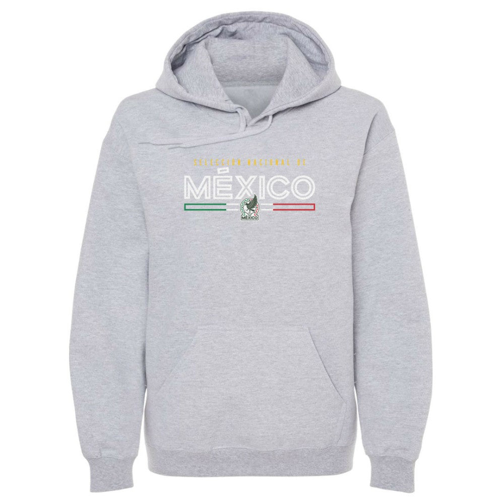 Mexico National Team 500 Level  Inline Pullover Hoodie for sale - Gray 