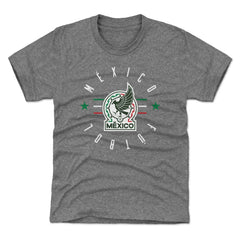 Mexico National Team 500 Level Youth  Futbol T-Shirt for sale - Gray 