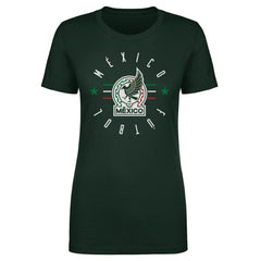 Mexico National Team 500 Level Women's  Futbol T-Shirt for sale - Forest Green 