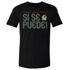 Mexico National Team 500 Level Si Se Puede Inline Bold T-Shirt for sale - Black 
