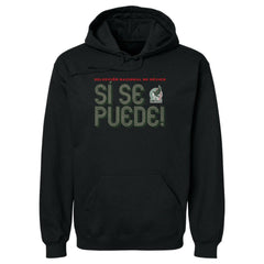 Mexico National Team 500 Level Si Se Puede Inline Bold Pullover Hoodie for sale - Black 