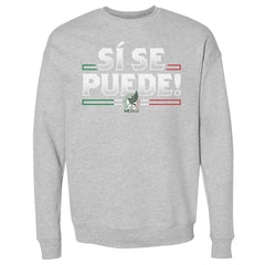 Mexico National Team 500 Level Si Se Puede  Pullover Sweatshirt for sale - Heather Gray 