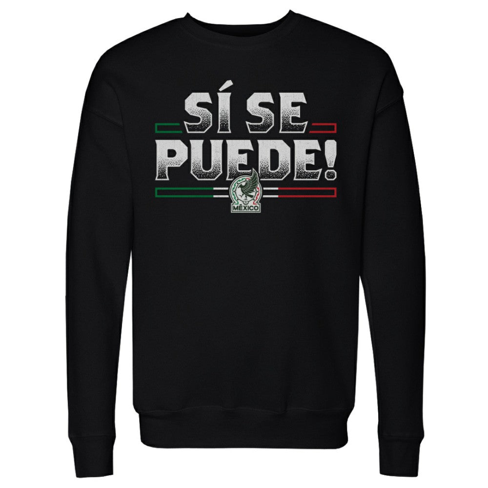 Mexico National Team 500 Level Si Se Puede  Pullover Sweatshirt for sale - Black 