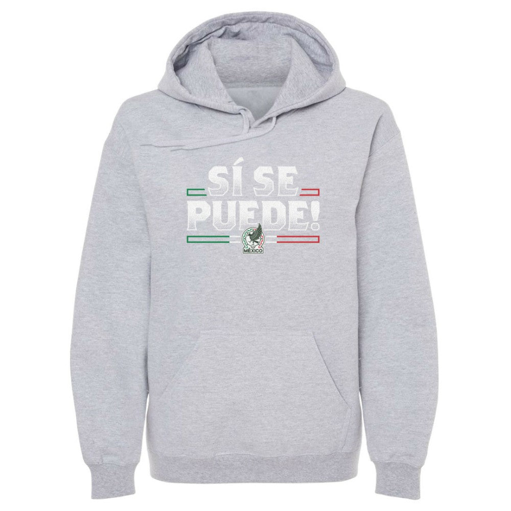 Mexico National Team 500 Level Si Se Puede  Pullover Hoodie for sale - Gray 