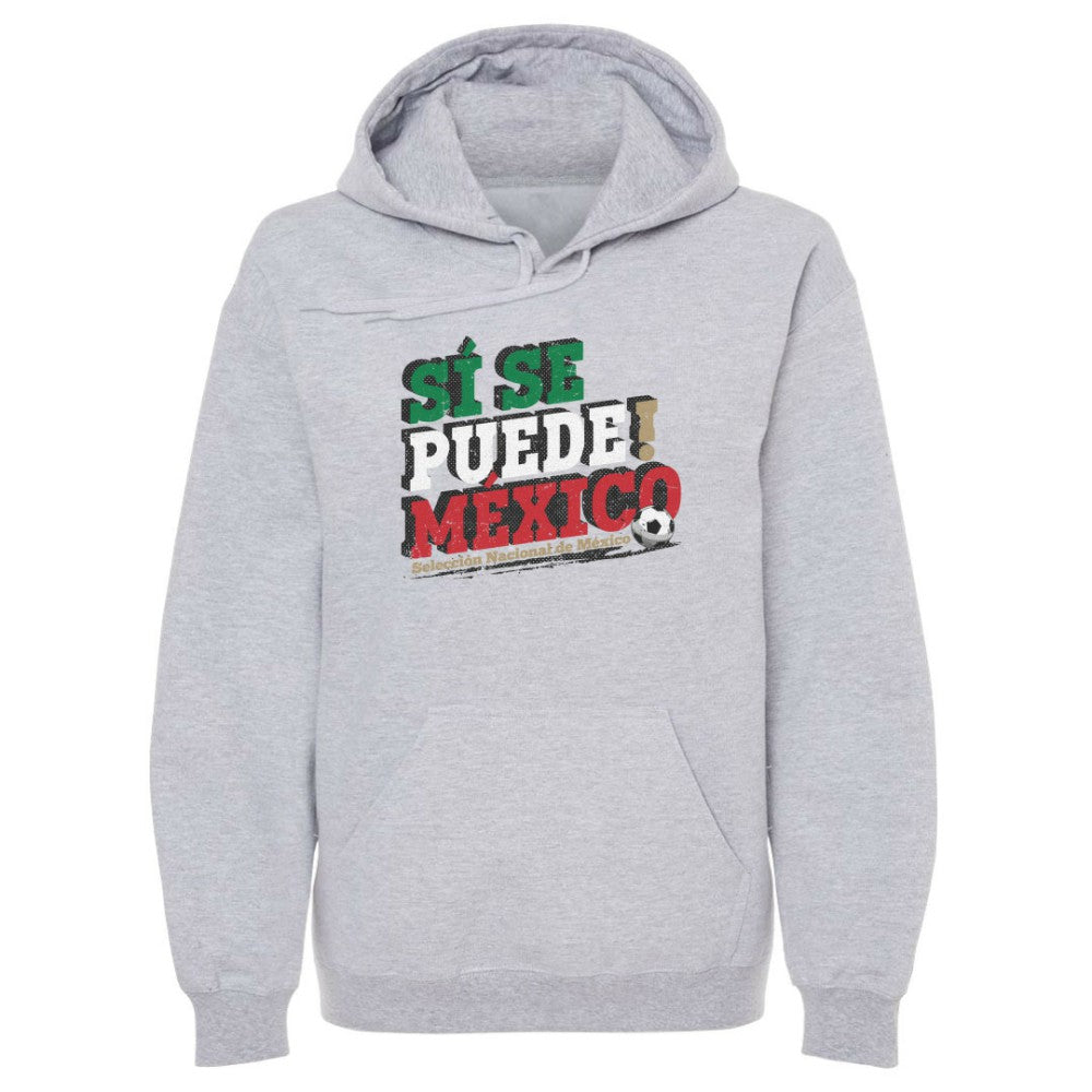 Mexico National Team 500 Level Si Se Puede  Pullover Hoodie for sale - Gray 