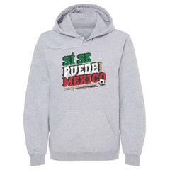 Mexico National Team 500 Level Si Se Puede  Pullover Hoodie for sale - Gray 