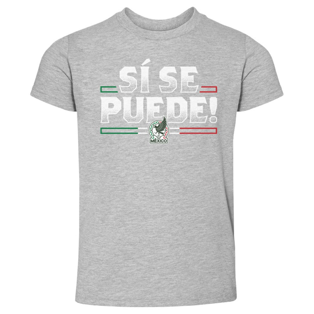 Mexico National Team 500 Level Toddler Si Se Puede  T-Shirt for sale - Heather Gray 