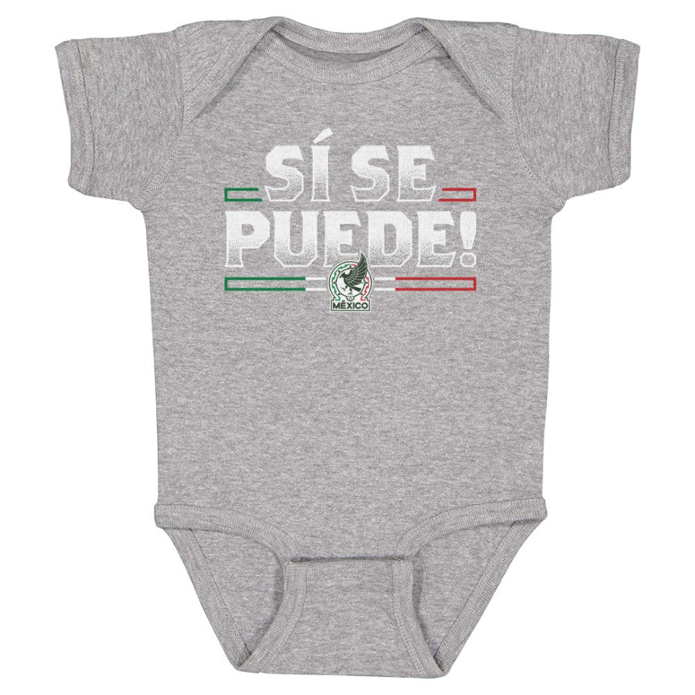 Mexico National Team 500 Level Infant Si Se Puede  Bodysuit for sale - Heather Gray 
