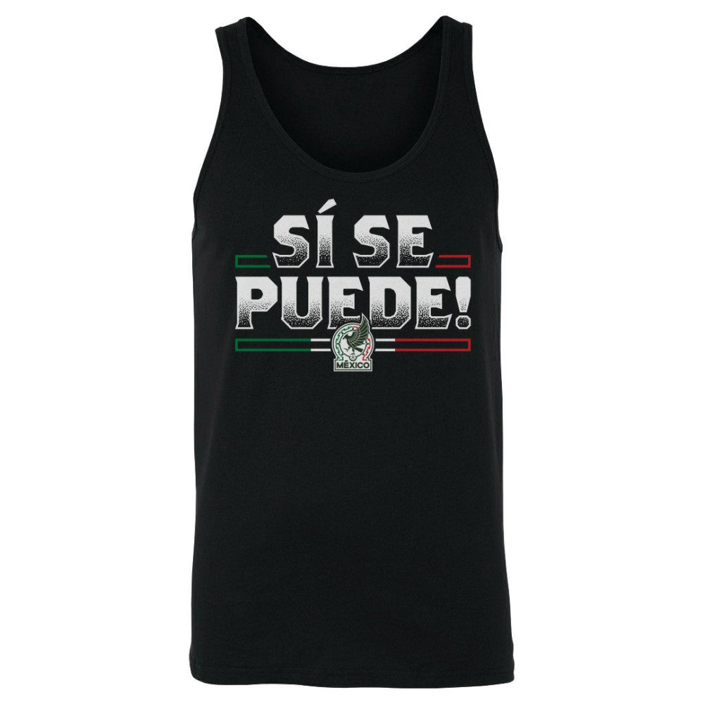 Mexico National Team 500 Level Si Se Puede  Tank Top for sale - Black 