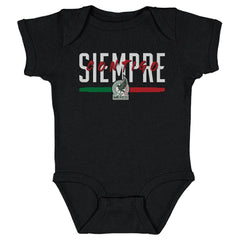 Mexico National Team 500 Level Infant Siempre Contigo Bodysuit for sale - Black 