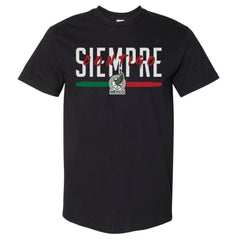 Mexico National Team 500 Level Siempre Contigo Heavyweight T-Shirt for sale - Black 
