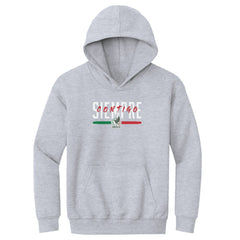 Mexico National Team 500 Level Youth Siempre Contigo Pullover Hoodie for sale - Gray 