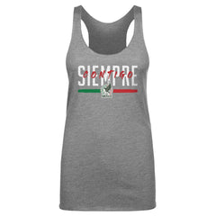Mexico National Team 500 Level Women's Siempre Contigo Tri-Blend Tank Top for sale - Gray 