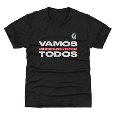 Mexico National Team 500 Level Youth Vamos Todos T-Shirt for sale - Black 
