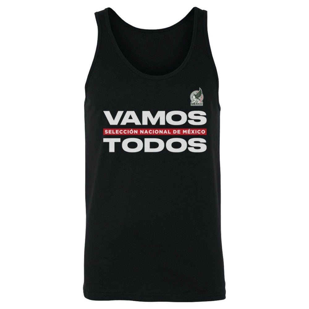 Mexico National Team 500 Level Vamos Todos Tank Top for sale - Black 