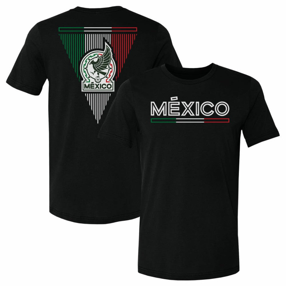 Mexico National Team 500 Level Inline F&B T-Shirt for sale - Black 