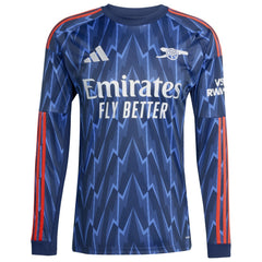 Arsenal 2025/26 Away Replica Long Sleeve Jersey on sale - Blue 
