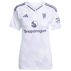 Manchester United Women's 2025/26 Away Replica Jersey Discount - White 