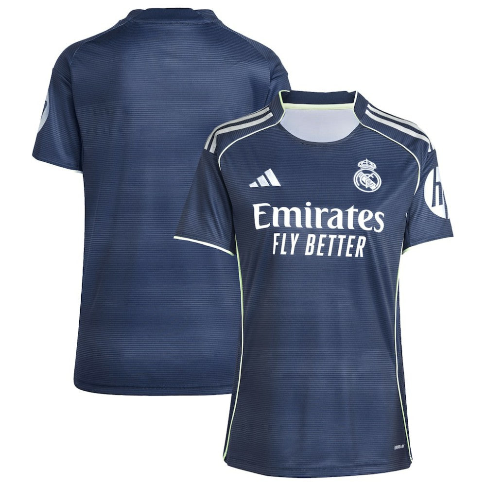 Real Madrid Women's 2025/26 Away Replica Jersey Discount - Blue 
