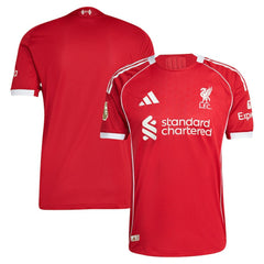 Liverpool  2025/26 Home Jersey Discount - Red 