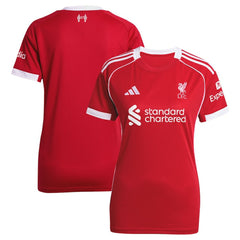 Liverpool Women's 2025/26 Home Replica Jersey Discount - Red 