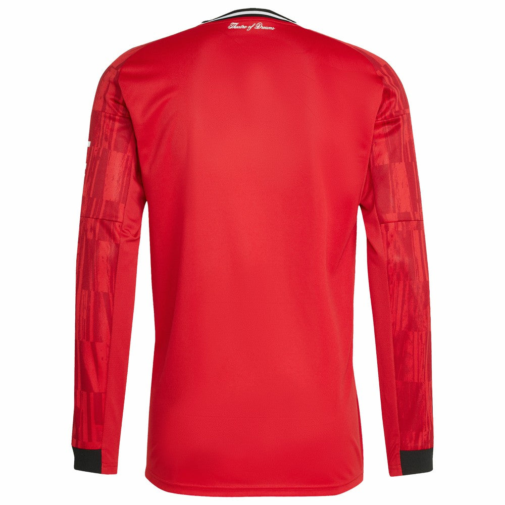 Manchester United Home 2025/26 Replica Long Sleeve Jersey Discount - Red 
