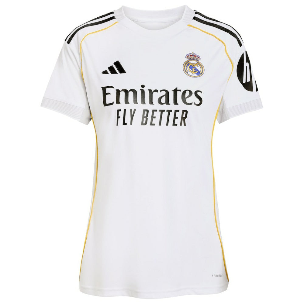 Real Madrid Women's 2025/26 Home Replica Jersey Discount - White 