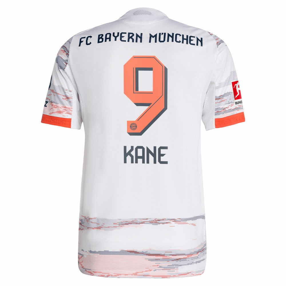 Harry Kane Bayern Munich 2025/26 Away Player Jersey on sale - White 