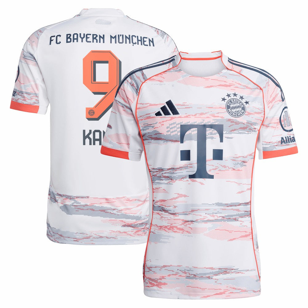 Harry Kane Bayern Munich 2025/26 Away Replica Player Jersey on sale - White 