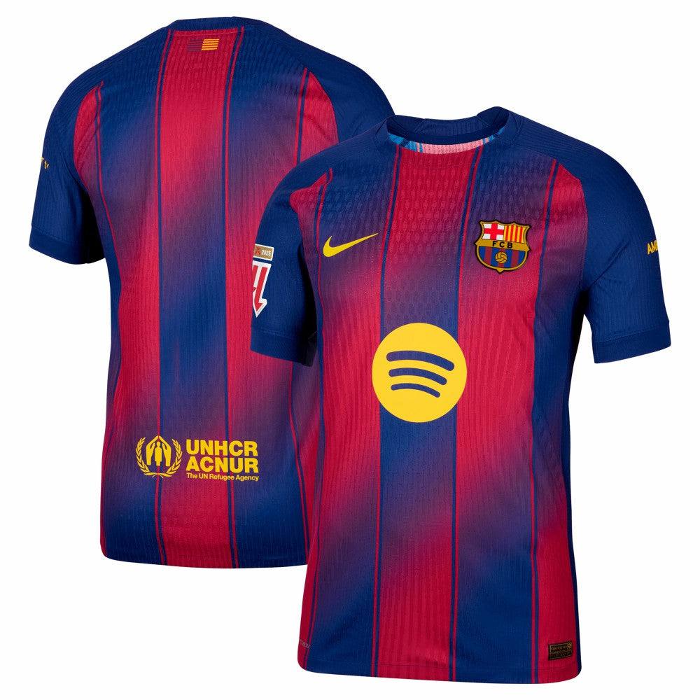 Barcelona 2025/26 Home Jersey with Patch on sale - Navy 