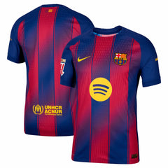 Barcelona 2025/26 Home Jersey with Patch on sale - Navy 