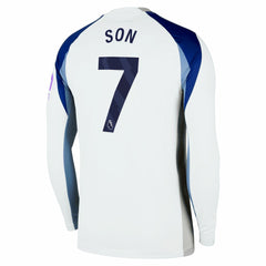 Son Heung-Min Tottenham Hotspur 2025/26 Home Replica Long Sleeve Jersey Sale - White 