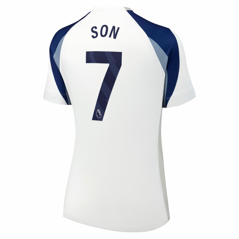 Son Heung-Min Tottenham Hotspur Women's 2025/26 Home Replica Jersey Sale - White 