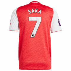 Bukayo Saka Arsenal 2025/26 Home Player Jersey on sale - Red 