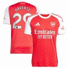 Kai Havertz Arsenal 2025/26 Home Replica Player Jersey on sale - Red 