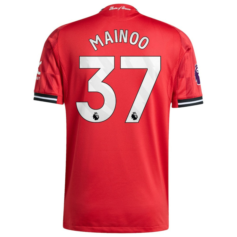 Kobbie Mainoo Manchester United Home 2025/26 Player Jersey Discount - Red 