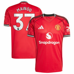 Kobbie Mainoo Manchester United Home 2025/26 Replica Player Jersey Discount - Red 