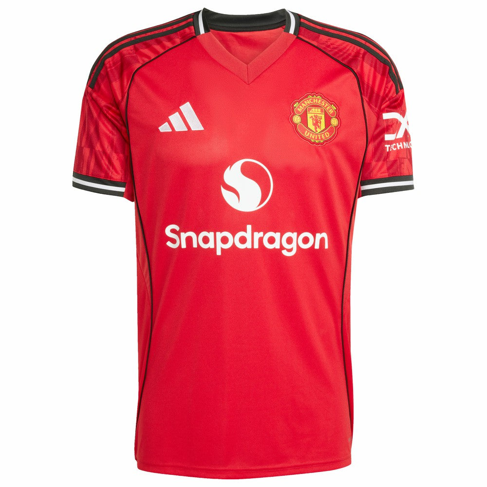 Kobbie Mainoo Manchester United Home 2025/26 Replica Player Jersey Discount - Red 