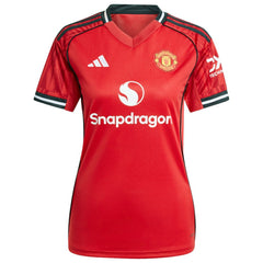 Kobbie Mainoo Manchester United Women's Home 2025/26 Replica Player Jersey Discount - Red 